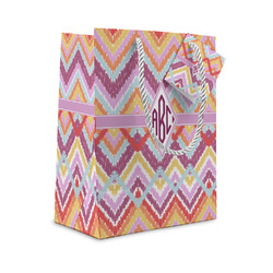 Ikat Chevron Gift Bag (Personalized)
