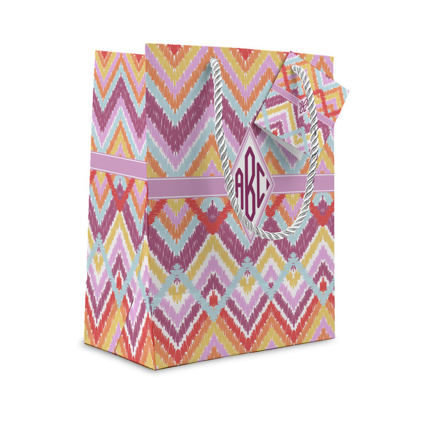 Custom Ikat Chevron Gift Bag (Personalized)