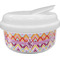 Ikat Chevron Snack Container (Personalized)