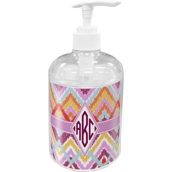 Ikat Chevron Soap / Lotion Dispenser (Personalized)