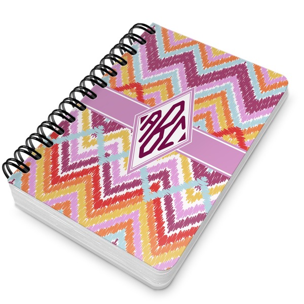 Ikat Chevron Spiral Journal 5 x 7 - Main