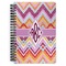 Ikat Chevron Spiral Notebook (Personalized)