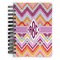 Ikat Chevron Spiral Notebook - 5x7 w/ Monogram