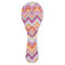 Ikat Chevron Ceramic Spoon Rest (Personalized)
