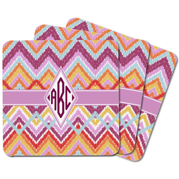 Ikat Chevron Square Fridge Magnet - MAIN
