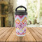 Ikat Chevron Stainless Steel Travel Cup Lifestyle