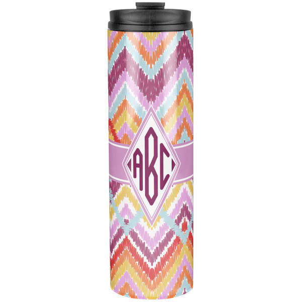 Ikat Chevron Stainless Steel Tumbler 20 Oz - Front