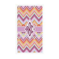 Ikat Chevron Guest Towels - Full Color - Standard (Personalized)