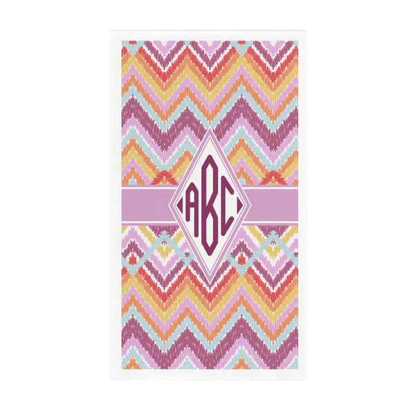 Custom Ikat Chevron Guest Paper Towels - Full Color - Standard (Personalized)