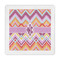 Ikat Chevron Decorative Paper Napkins (Personalized)