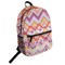 Ikat Chevron Student Backpack Front