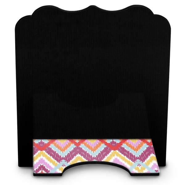 Ikat Chevron Stylized Tablet Stand - Back
