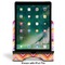 Ikat Chevron Stylized Tablet Stand - Front with ipad