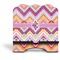 Ikat Chevron Stylized Tablet Stand - Front without iPad