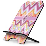 Ikat Chevron Stylized Tablet Stand (Personalized)