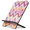 Ikat Chevron Stylized Tablet Stand - Side View