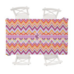 Ikat Chevron Tablecloth - 58"x102" (Personalized)