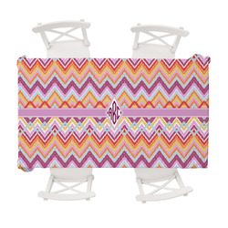 Ikat Chevron Tablecloth - 58"x102" (Personalized)