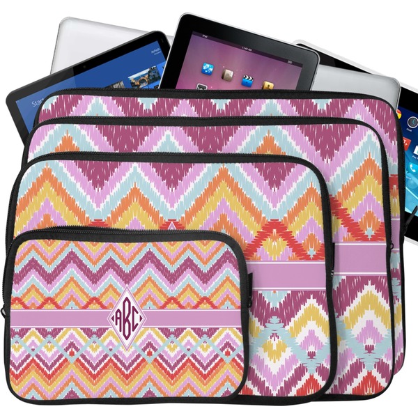 Ikat Chevron Tablet & Laptop Case Sizes