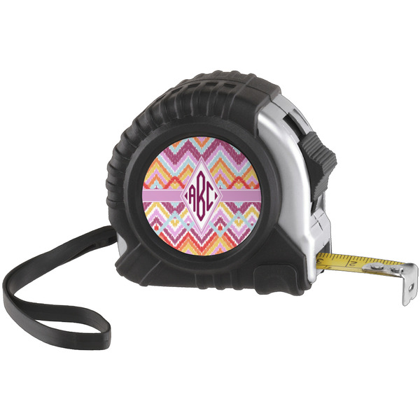 Custom Ikat Chevron Tape Measure (Personalized)
