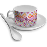 Ikat Chevron Tea Cup (Personalized)