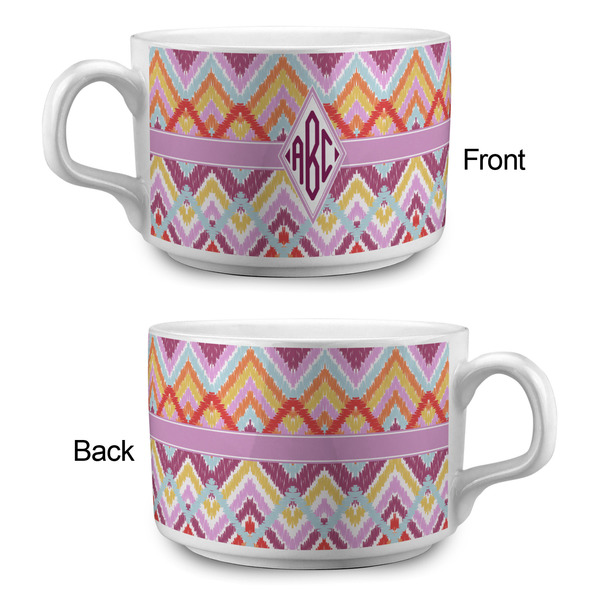 Ikat Chevron Tea Cup - Single Apvl