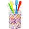 Ikat Chevron Toothbrush Holder (Personalized)