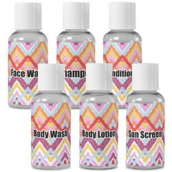 Ikat Chevron Travel Bottles (Personalized)