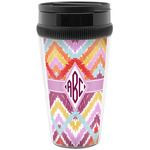 Ikat Chevron Acrylic Travel Mug without Handle (Personalized)
