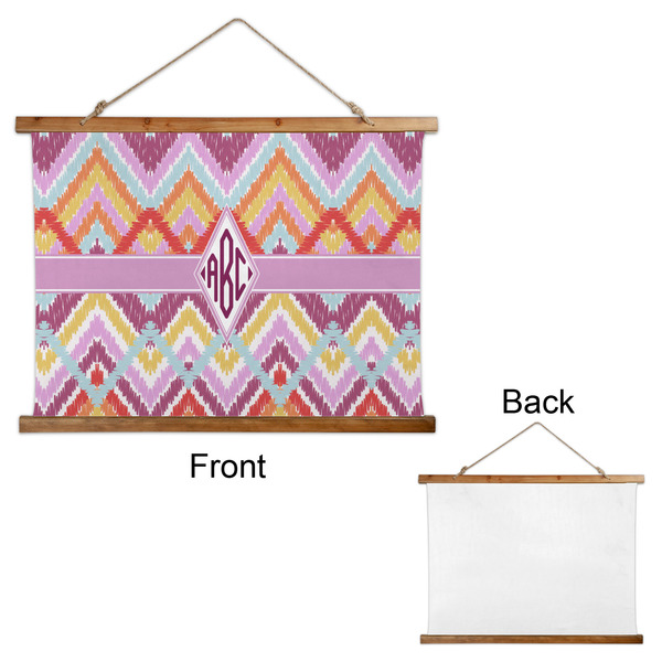Ikat Chevron Wall Hanging Tapestry - Landscape - APPROVAL