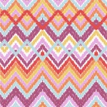 Ikat Chevron Wallpaper & Surface Covering (Water Activated 24"x 24" Sample)