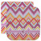 Ikat Chevron Facecloth / Wash Cloth (Personalized)