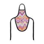 Ikat Chevron Bottle Apron (Personalized)