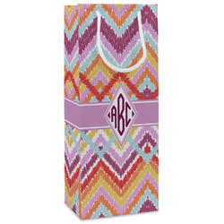 Ikat Chevron Wine Gift Bags (Personalized)