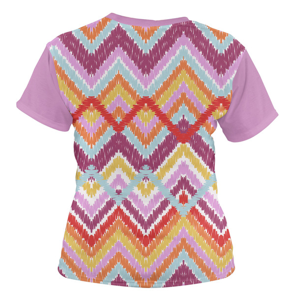 Ikat Chevron Women's T-shirt Back