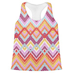 Ikat Chevron Womens Racerback Tank Top - X Small