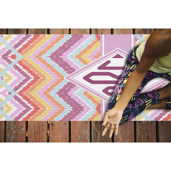 Ikat Chevron Yoga Mats - LIFESTYLE