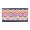Ikat Chevron Leatherette Ladies Wallet (Personalized)