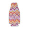 Ikat Chevron Zipper Bottle Cooler (Personalized)