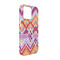 Ikat Chevron iPhone Case - Plastic - iPhone 13 Pro (Personalized)