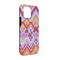 Ikat Chevron iPhone Case - Rubber Lined - iPhone 13 (Personalized)