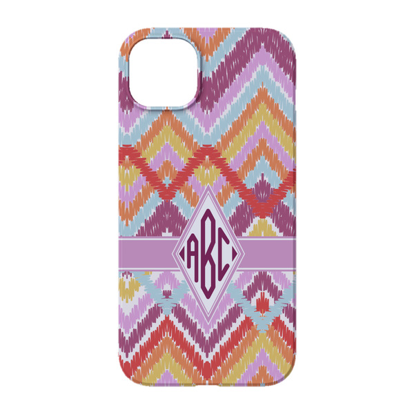 Ikat Chevron iPhone 14 Pro Case - Back