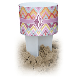 Ikat Chevron Beach Spiker Drink Holder (Personalized)