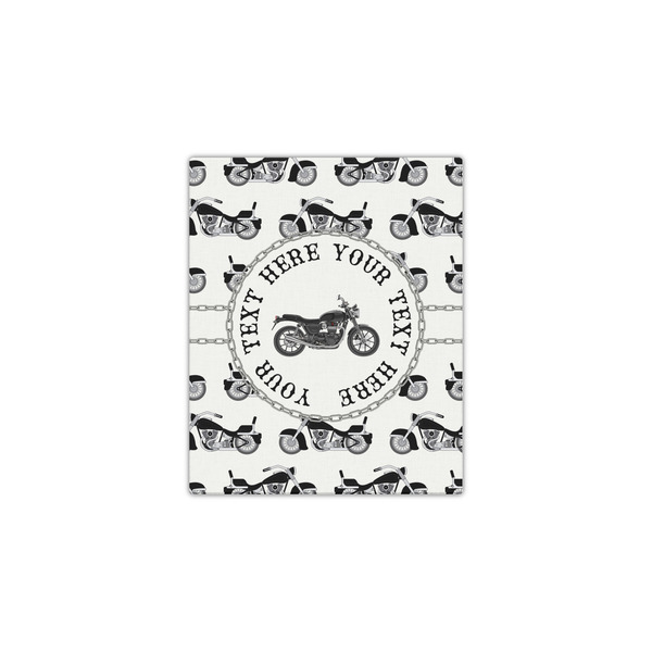 Motorcycle 11x14 - Canvas Print - Front View