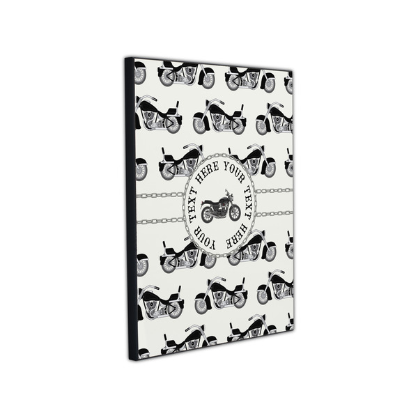 Motorcycle 11x14 Wood Print - Angle View