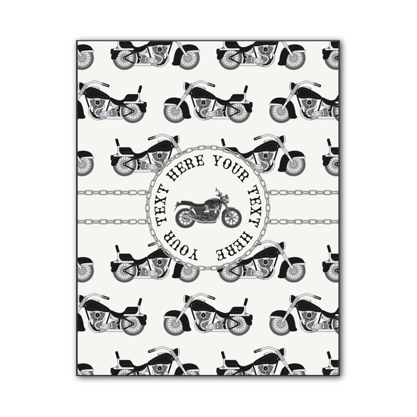 Custom Motorcycle Wood Print - 11x14 (Personalized)