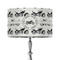 Motorcycle 12" Drum Lamp Shade - Fabric (Personalized)