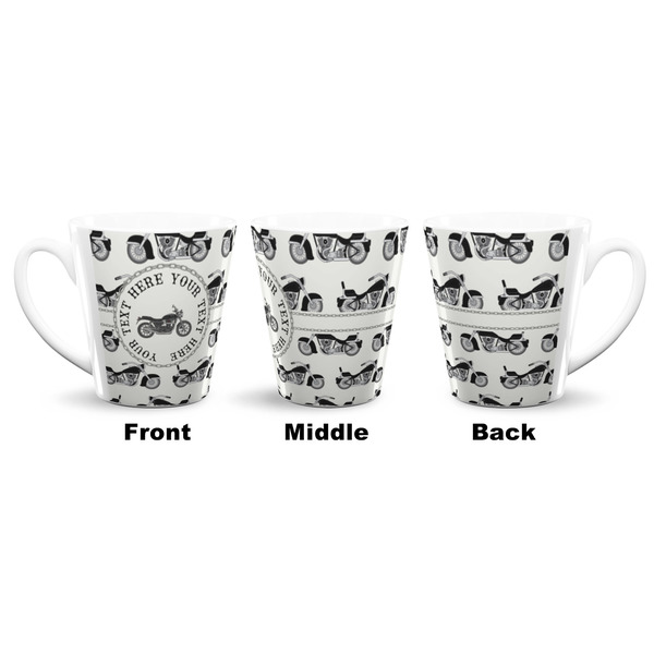 Motorcycle 12 Oz Latte Mug - Approval