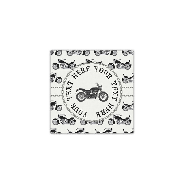 Motorcycle 12x12 - Canvas Print - Front View