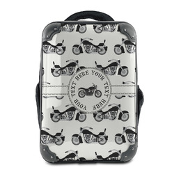 Motorcycle 15" Hard Shell Backpack (Personalized)